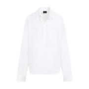 Hvid Bomuldsskjorte