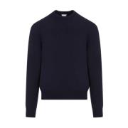 Navy Cashmere Pullover