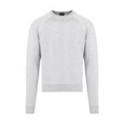 Lys Grå Crewneck Sweater