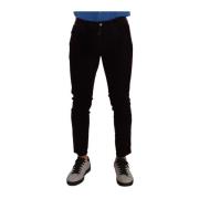 Luksus Bordeaux Slim Fit Denim