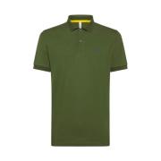 Solid Regular Polo Shirt i Mørkegrøn