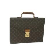 Pre-owned Coated canvas louis-vuitton-tasker