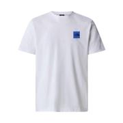 Koordinater T-shirt i hvid