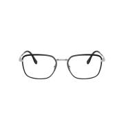 Black Silver Eyewear Frames