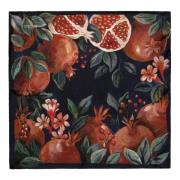 Silke Lommetørklæde med Pomogranate Design