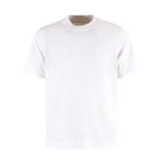 Hvid Jersey Piquet T-Shirt