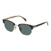 DB 1002/S Sunglasses Dark Havana/Green
