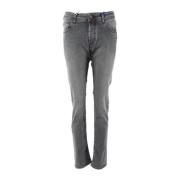 Grå Slim-Fit Jeans til Mænd