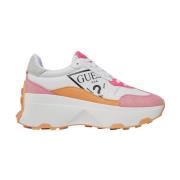 Hvide Pink Sneakers Calebb7 Flpcb7 Ele12