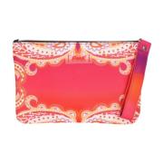 Pink Sunrise Mini Clutch Taske