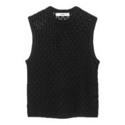 Chunky Ribbed Cashmere River Vest