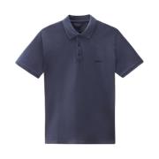 Melton Blue Polo Shirt