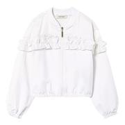 Hvid Lucent Sweatshirt