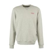 Charlton Crew Neck Sweatshirt Grey Marl