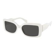 CORFU Solbriller Hvid/Mørkegrå