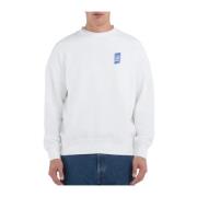Off White Sweatshirt Elevate Casual Style