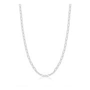 Sterling Silver Thin Paperclip Chain