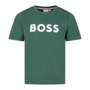 Grøn Kortærmet T-shirt