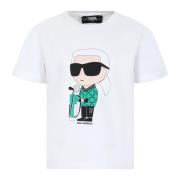 Hvid Golf Bag Logo T-Shirt