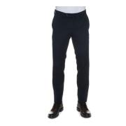 Slim Fit Chino med Mikroprint