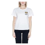 Stilfuld Hvid Kvinders T-shirt