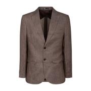 Brun Linen Blazer