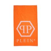 Orange Strandhåndklæde med Brand Logo