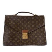 Pre-owned Canvas louis-vuitton-tasker