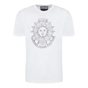 Hvid Oversize Logo T-shirt