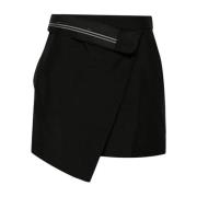 Shorts med foldbar talje