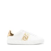 Hvide Sneakers med Greca Motif