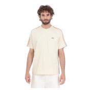 Creme Trevor Detail Sleeve T-shirt