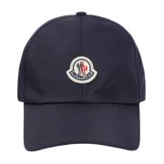 Blå Logo Patch Baseball Cap