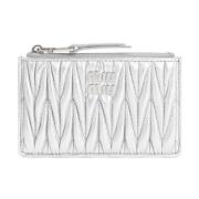Metallic Clutch Lamb Leather Pouch