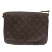 Pre-owned Canvas louis-vuitton-tasker