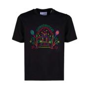 Regnbuekridt Tempel T-shirt