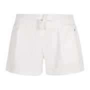 Hvid Terry Shorts