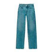 Blå Bootcut Jeans