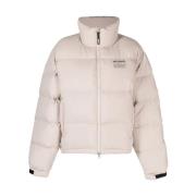 Puffer Down Jacket Pale Beige