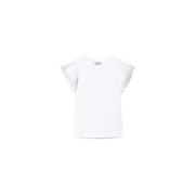 Hvide T-shirts og Polos Blød Linje