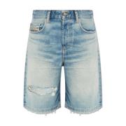 ‘DE-SIRE’ denim shorts