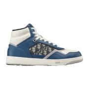 High-Top Oblique Sneakers