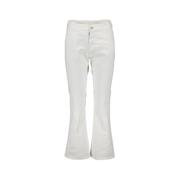 Hvide Flare Jeans til Kvinder