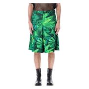 Bladtryk Bermuda Shorts