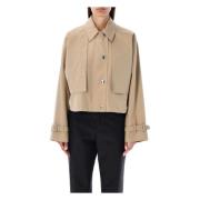 Honning Cropped Trench Coat