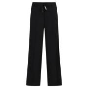 Tropical wool trousers with satin stripes