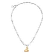 Rhinestone kæde halskæde med svane charm