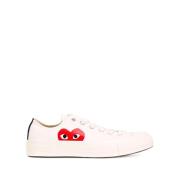 Hvide Chuck Taylor Lave Sneakers