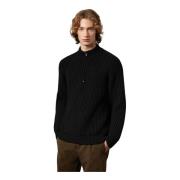 Cable Wool Half-Zip Sweater