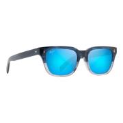 Blå Hawaii Solbriller Firkantet Transparent